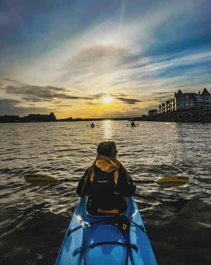 Victoria : Excursion en kayak au coucher du soleil