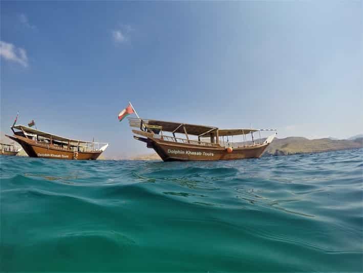 Khasab : Croisière en boutre d'une demi-journée avec observation des dauphins