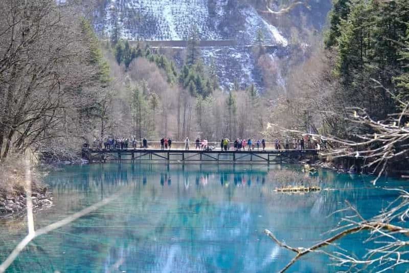 Billet d'entrée à la zone panoramique de Jiuzhaigou + bus touristique