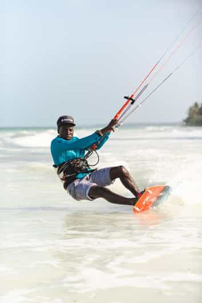 Zanzibar : 1h de location de matériel de kitesurf complet
