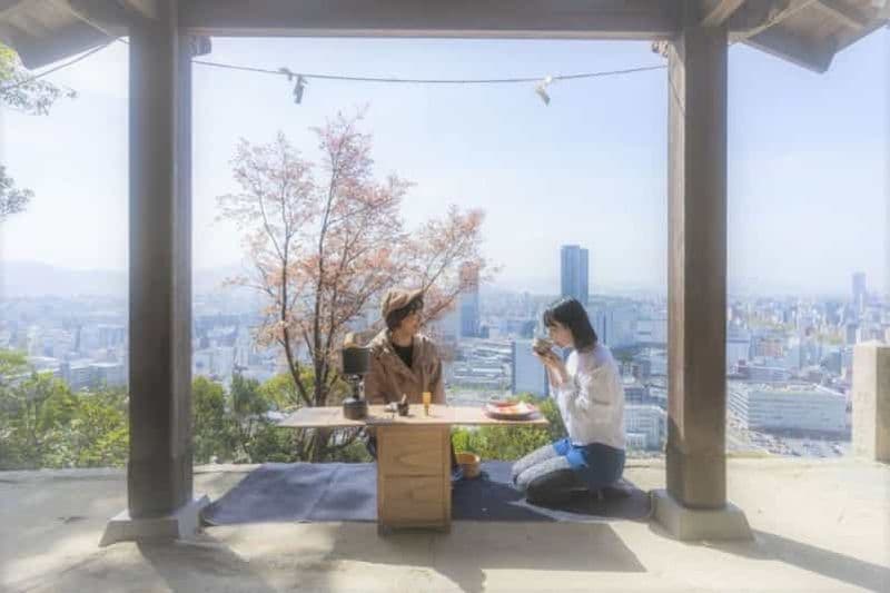 Hiroshima : randonnée matinale avec cérémonie du thé en plein air