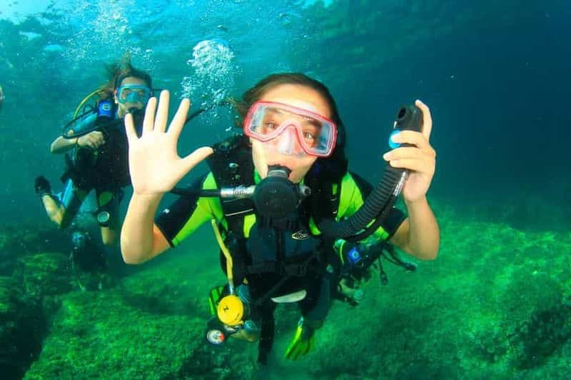 Majorque : plongée sans licence avec un instructeur depuis un bateau - Cap de Formentor