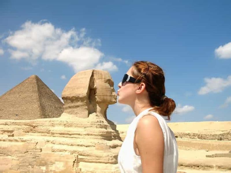 Hurghada : Excursion d'une journée en avion au Caire