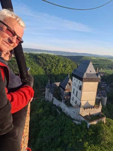 Vol privé en montgolfière à Prague - Châteaux de Bohême centrale