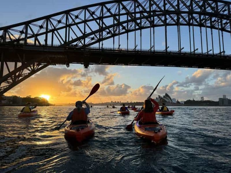 Billet Sydney : Kayak au lever du soleil, Opéra et sous le Harbour Bridge
