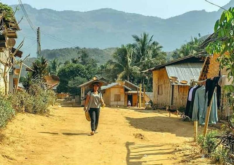 Billet Nong Khiaw : randonnée de 2 jours, village Hmong, séjour chez l'habitant et kayak