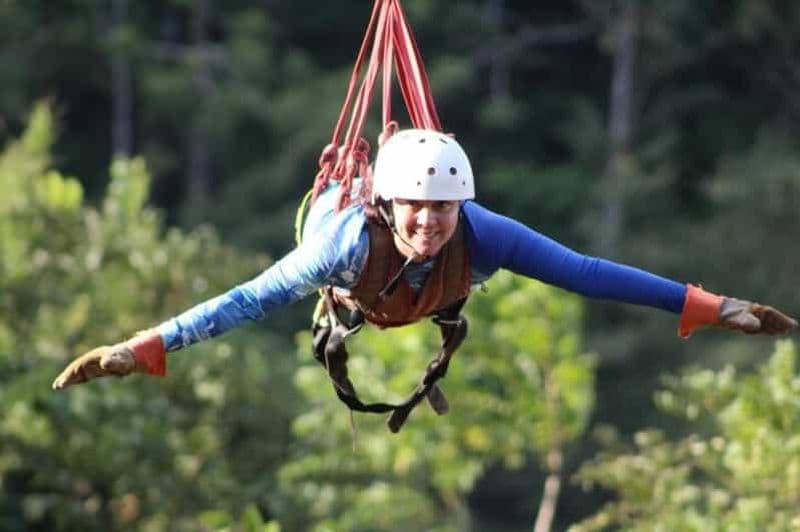La Fortuna : saut à l'élastique et tyrolienne dans la canopée