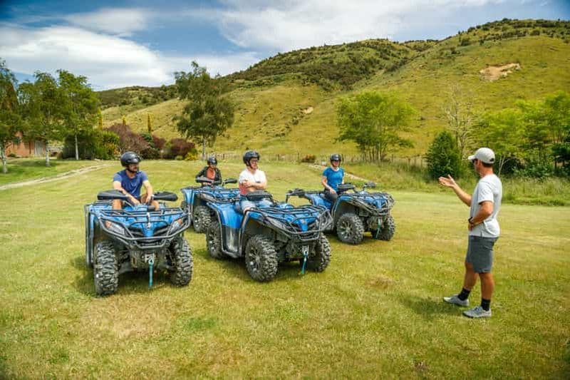 Nelson : visite guidée en quad à travers la forêt et les terres agricoles