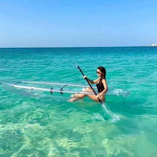 Dubaï : Expérience de kayak en eaux claires avec vue sur Burj Khalifa