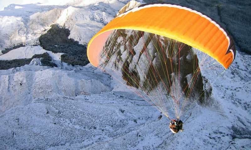 Queenstown : Parapente en tandem - Hiver - Coronet Peak 5400ft
