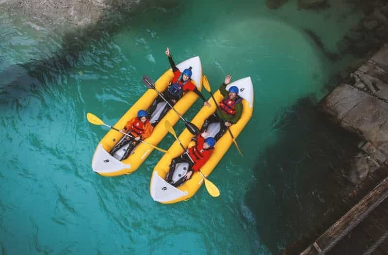 2 h depuis Vienne, rivière alpine « Double Ducky » kayak en eaux vives