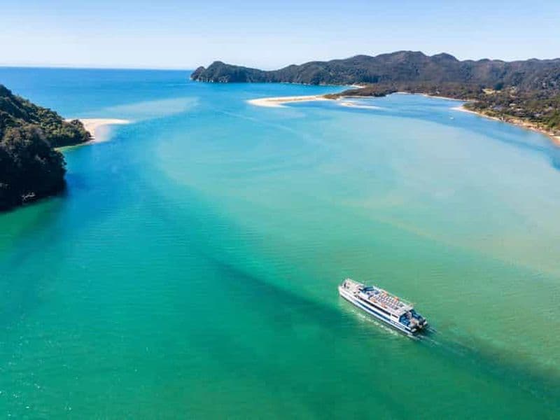 Abel Tasman : croisière en navette maritime et visite à pied