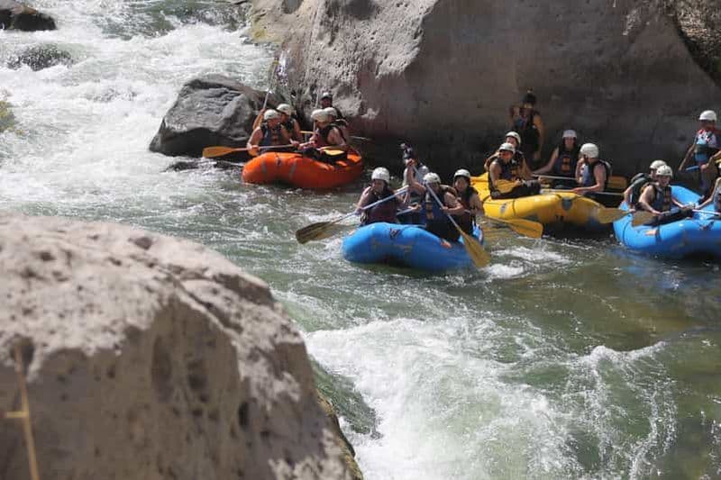 Arequipa : Excursion en rafting sur le Rio Chili avec collation