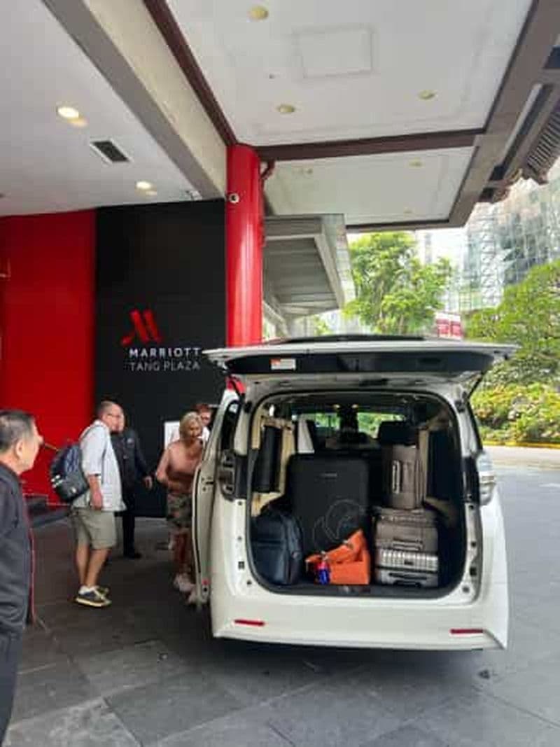 Transfert privé aéroport-croisière à Singapour avec visite facultative