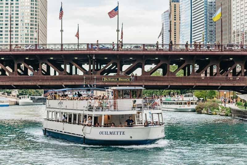 Billet Chicago River : Croisière architecturale guidée d'une heure et demie