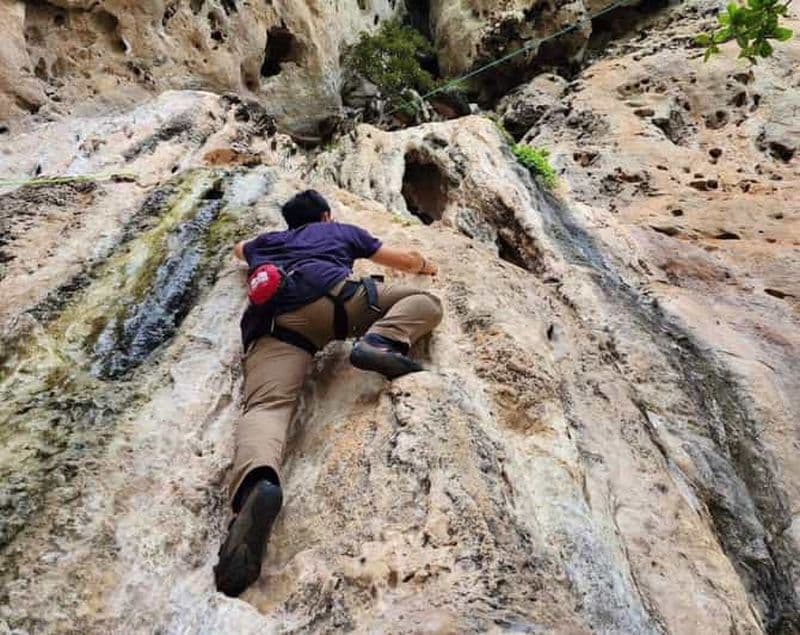 Krabi : une demi-journée d'escalade à Railay Beach