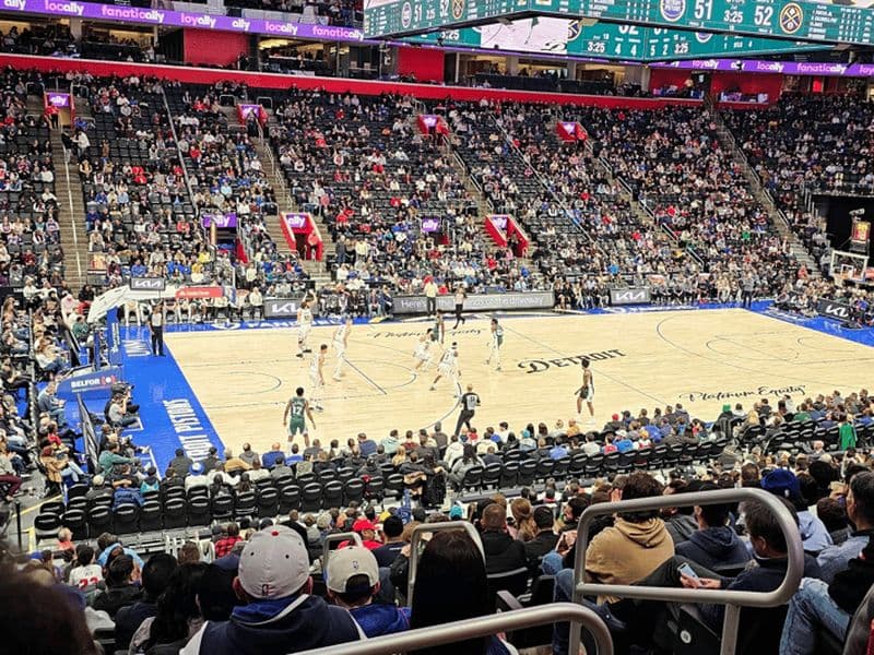 Billet Détroit : Ticket pour le match de basket des Pistons de Détroit