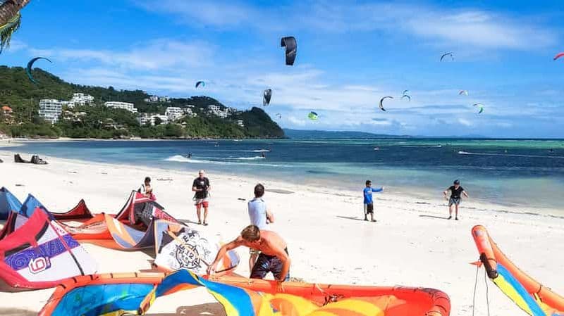 Boracay : Cours d'initiation au kitesurf
