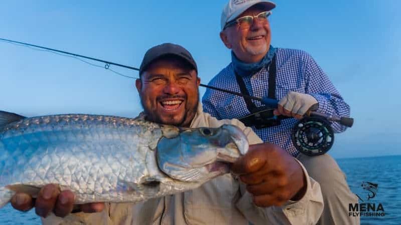 Au départ de Cancun : Pêche au tarpon à la mouche à San Felipe, Yucatán