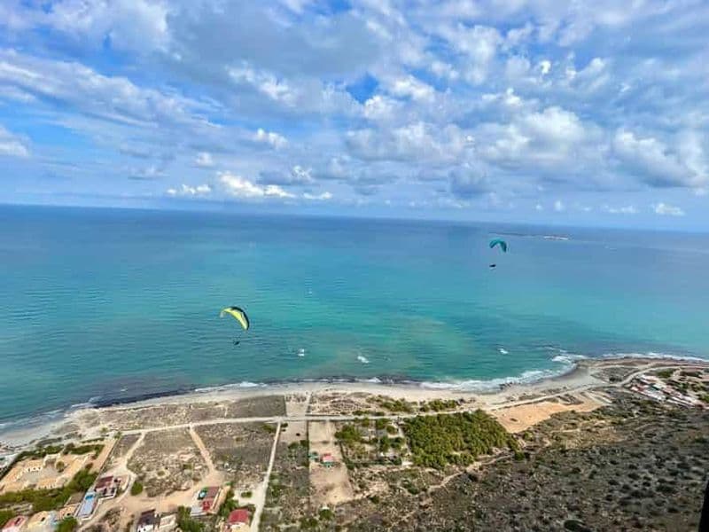 Alicante : expérience de parapente en tandem