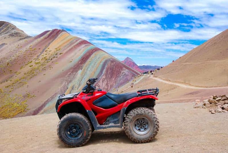 Billet Depuis Cusco : Excursion en quad dans la montagne arc-en-ciel de Vinicunca avec repas