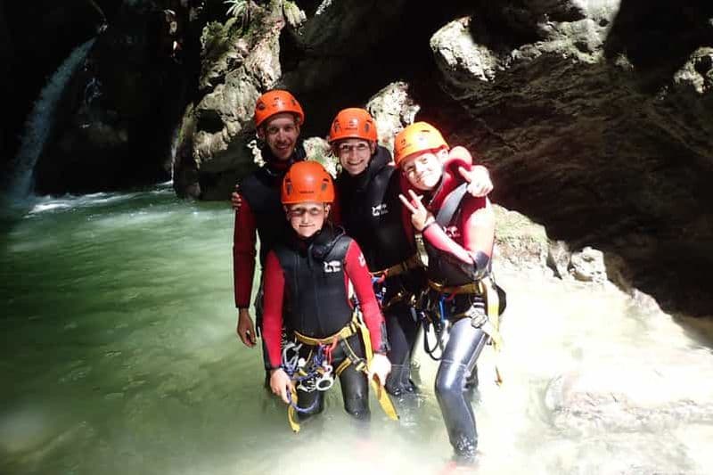 Canyoning de Montmin à deux pas du lac d'Annecy