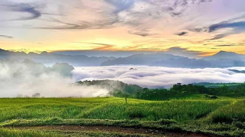 Excursion au village de Mai Chau Pu Luong Lan avec rafting en bambou