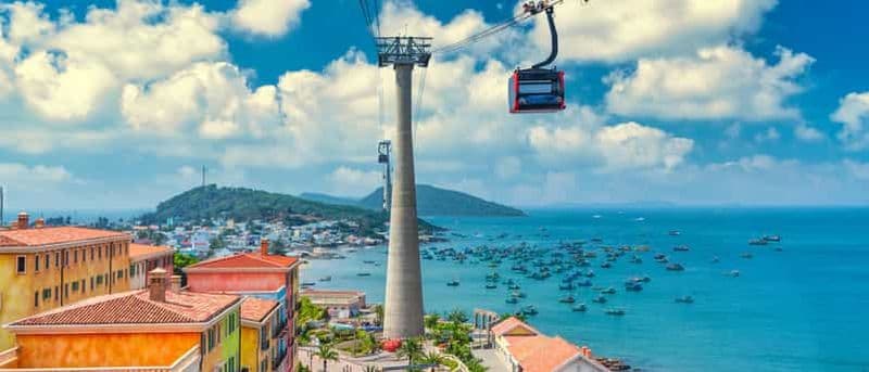 Phu Quoc : croisière dans les îles du Sud avec téléphérique de Thom et déjeuner