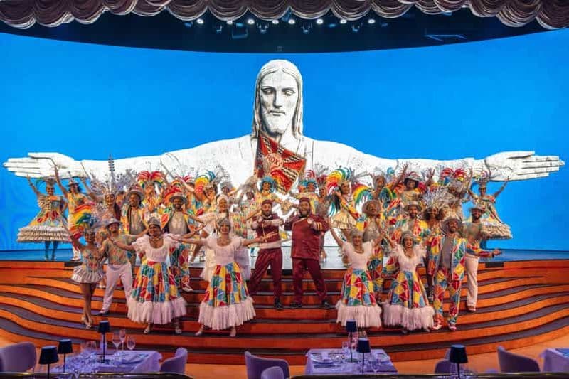 Rio de Janeiro : Roxy Dinner Show - Dîner et Spectacle