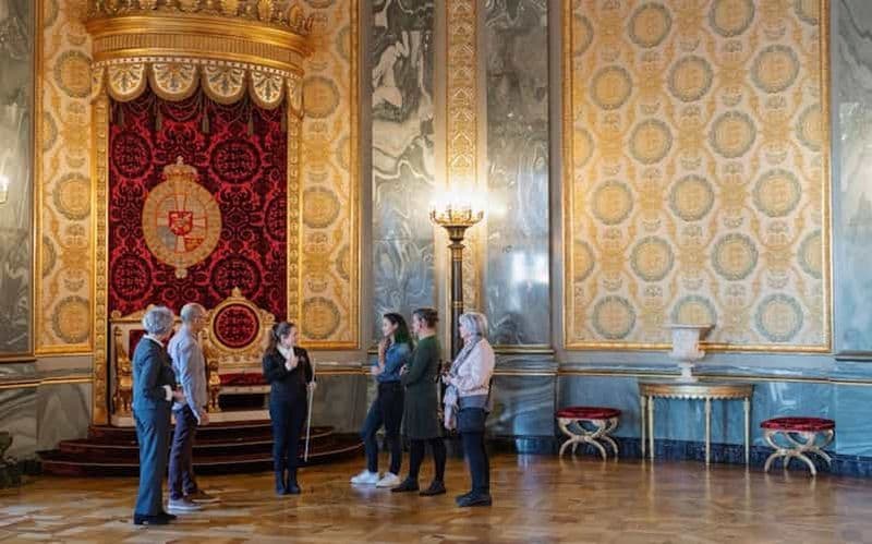Visite du palais de Christiansborg en espagnol