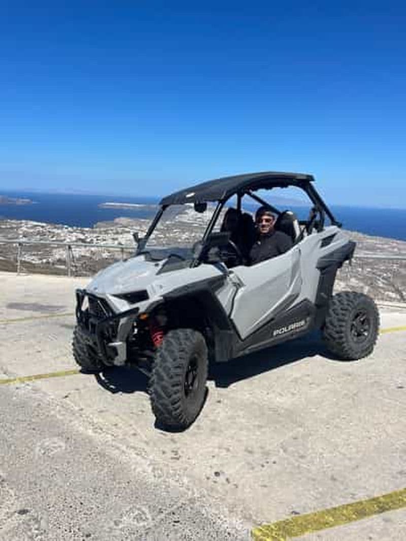 Santorin : Excursion en buggy avec personnel accompagnant