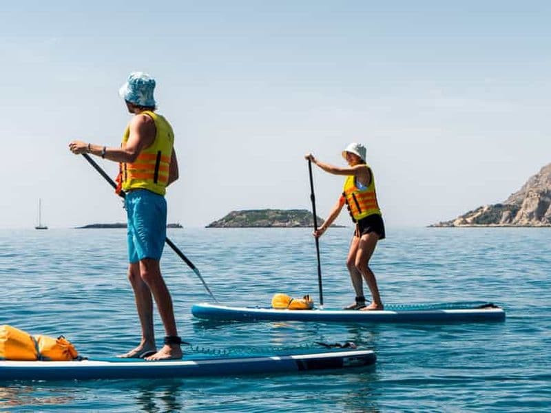 Rhodes : Leçon de Stand Up Paddleboard sur la plage de Stegna