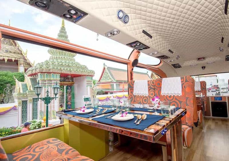 Billet Bangkok : visite en bus à impériale avec repas Michelin et 20 sites emblématiques
