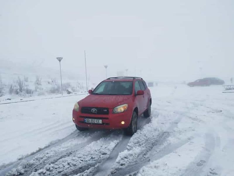 Transfert à la station de ski de Gudauri depuis Tbilissi