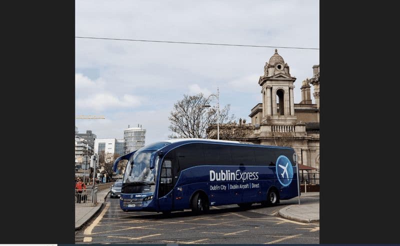 Billet Dublin : Transfert en bus aller simple de/vers l'aéroport de Dublin