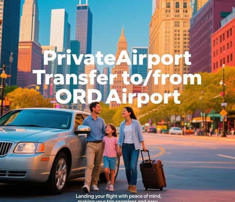 Chicago : transfert aéroport privé depuis/vers l'aéroport ORD