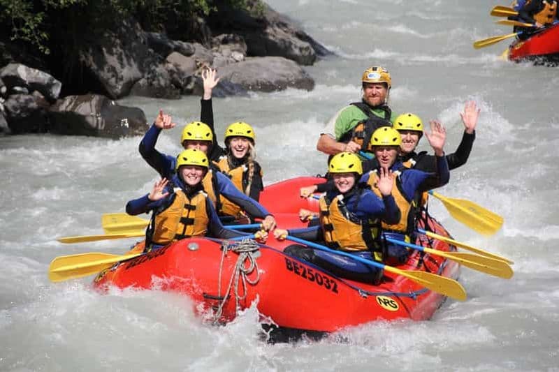 Billet Depuis Zurich : Rafting à Interlaken avec transfert aller-retour