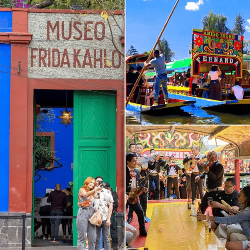 CDMX : Xochimilco, Coyoacan avec Frida Kahlo et déjeuner en option