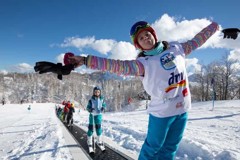 Ski avec moniteur : centre de ski de Vogel depuis Bled