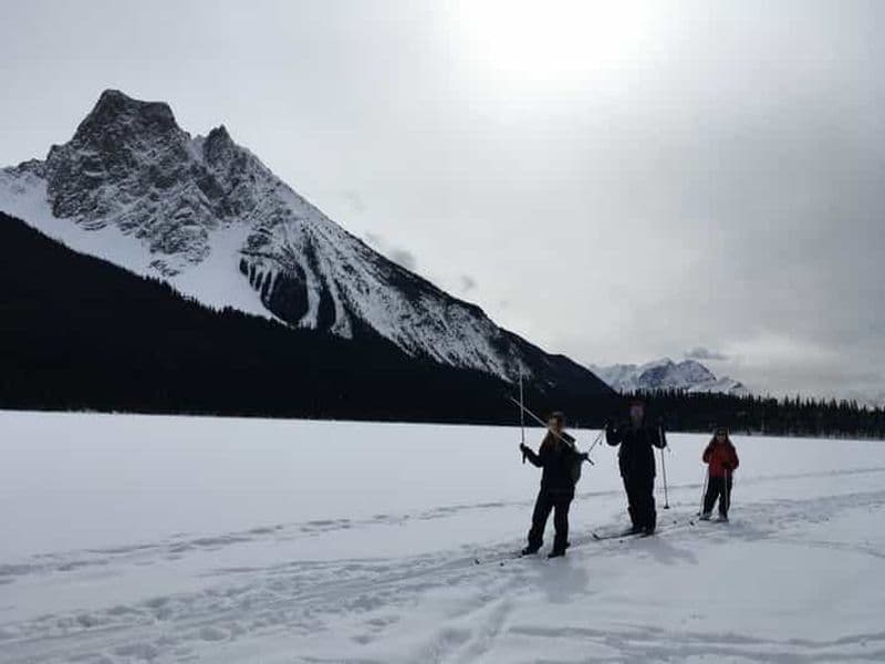 Parc national Yoho : Ski de fond au lac Emerald