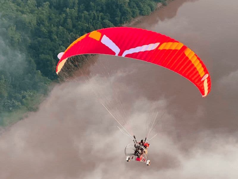 Billet Luang Prabang : vol en parapente avec prise en charge à l'hôtel