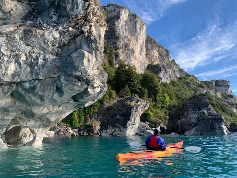 Puerto Rio Tranquilo : Excursion en kayak vers les chapelles de Marmol