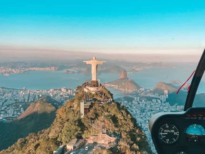 Vol en hélicoptère au-dessus de Rio de Janeiro