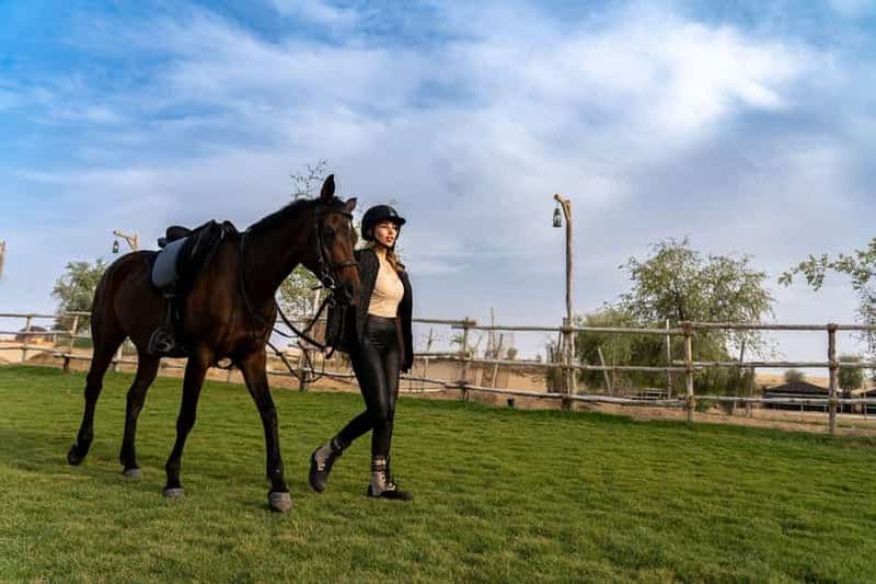 Dubaï : Expérience d'équitation au camp Al Khayma