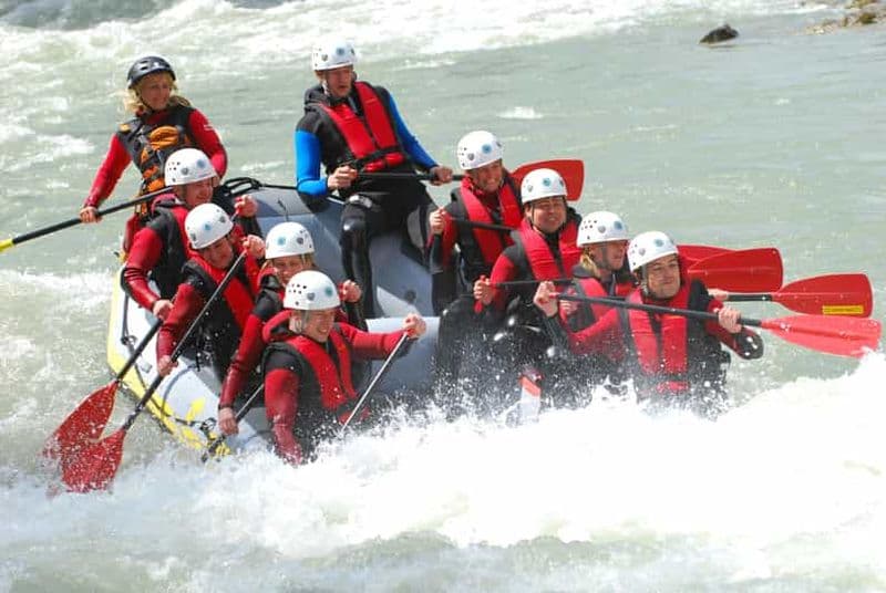 Ötztal : Rafting dans les gorges de l'Imster avec déjeuner
