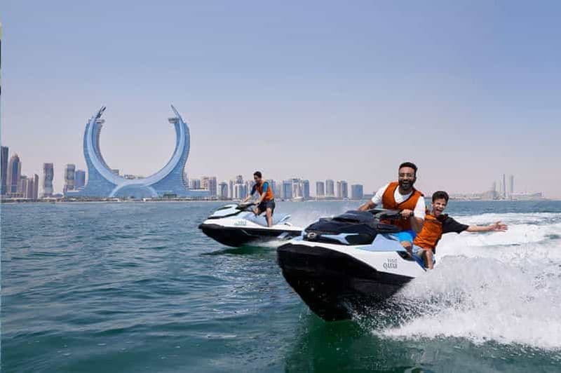 Aventure guidée en jet-ski au Qatar : explorez la côte