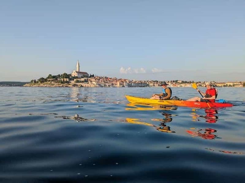 Excursion en kayak au coucher du soleil à Rovinj