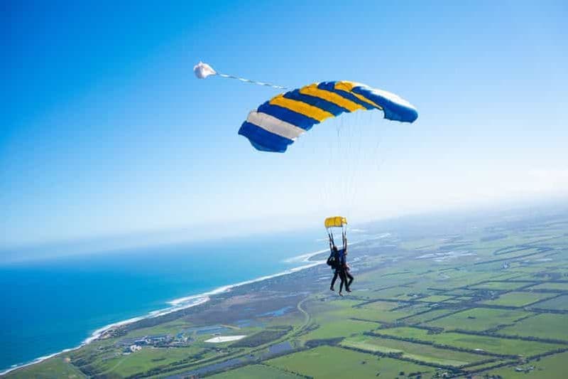 Billet Depuis Melbourne : Saut en parachute en tandem au-dessus de la Great Ocean Road