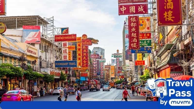 Bangkok : Tuk Tuk Day Pass App & Boat Chao Phraya River