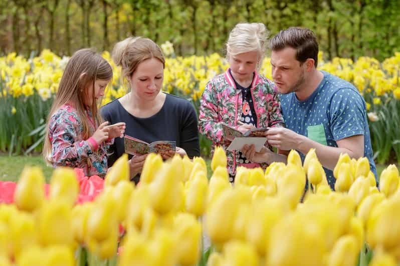 Keukenhof : Billet de stationnement ou livret d'information sur le parc